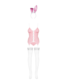 Picture of Sexy γυναικείο σετ στολή σε ροζ χρώμα-Obsessive Bunny